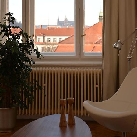 Beautiful View On The Prague Castle Close To The Centreアパートメント エクステリア 写真