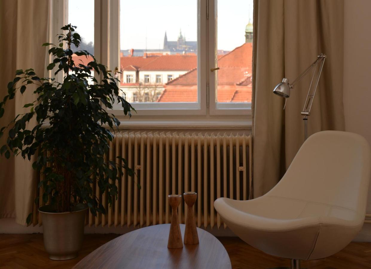 Beautiful View On The Prague Castle Close To The Centreアパートメント エクステリア 写真